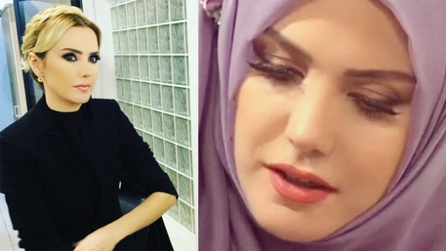 Ece Erken canlı yayında tesettüre girdi