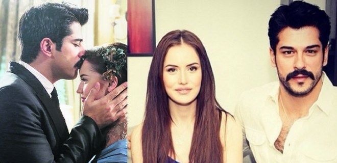 Burak Özçivit'ten Fahriye Evcen'e romantik evlilik teklifi!
