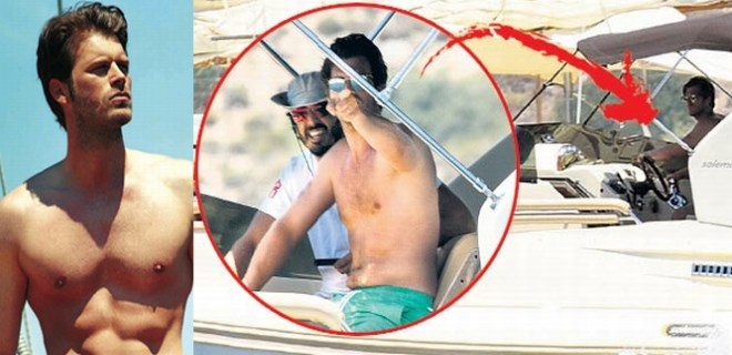 Kıvanç Tatlıtuğ'un günübirlik Bodrum kaçamağı