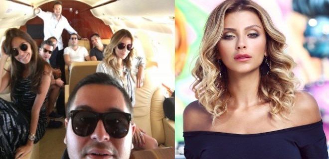 Özge Ulusoy soluğu Ibiza'da aldı