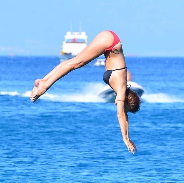 Ayça Varlıer Tatilde