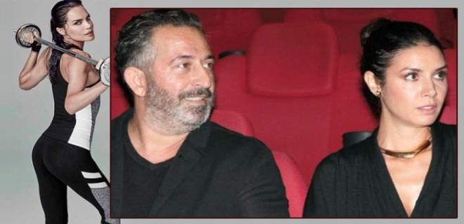 Ebru Şallı'dan Cem Yılmaz'a 'kanlı' gönderme!