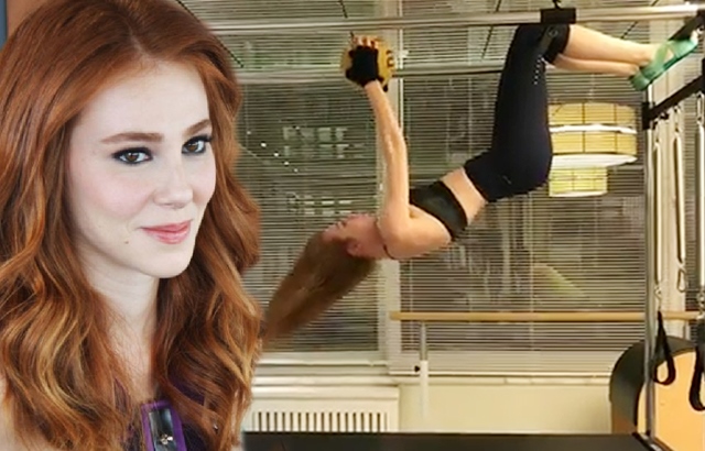 Elçin Sangu spor hocasının gazına gelirse...