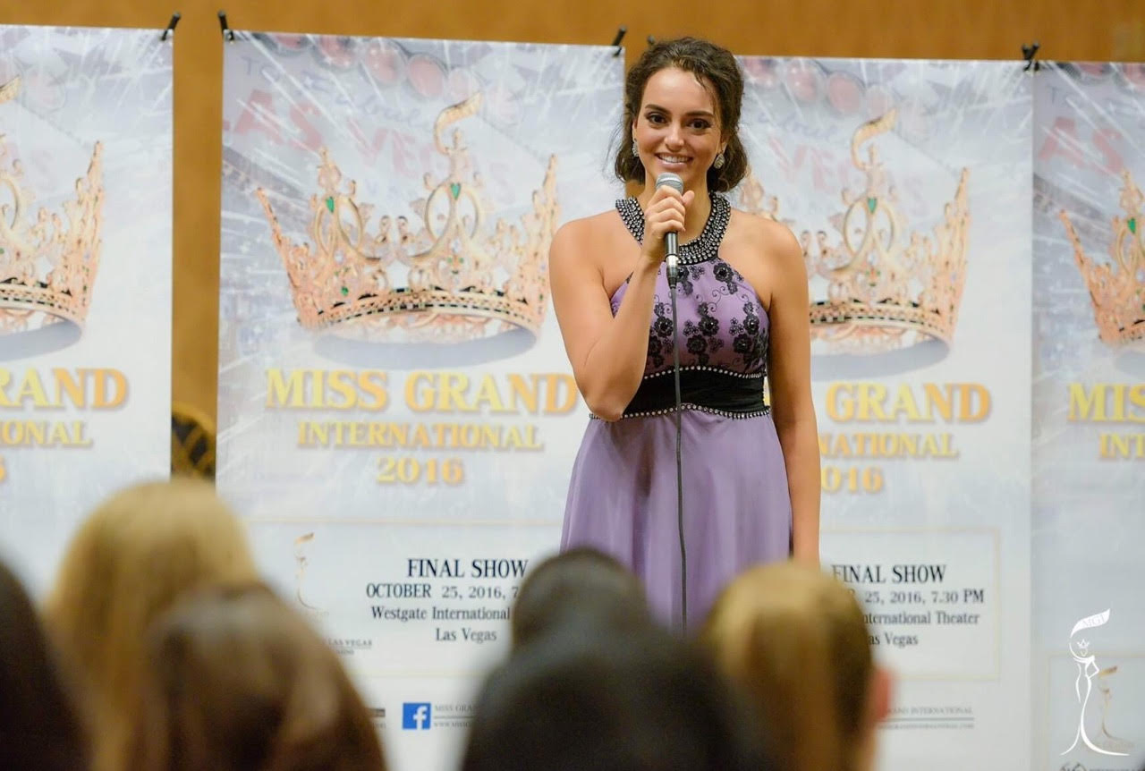 Diana Osypenko ,Las Vegasta Türkiyeyi temsil etti