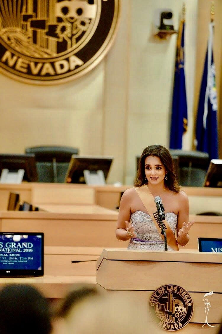 Diana Osypenko ,Las Vegasta Türkiyeyi temsil etti