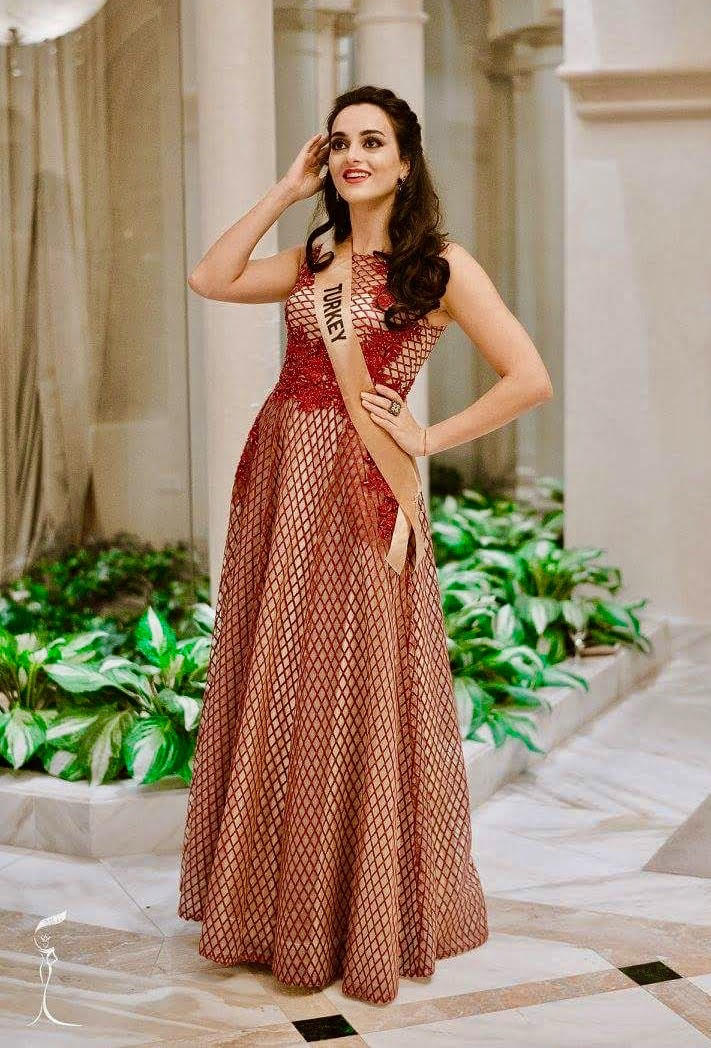 Diana Osypenko ,Las Vegasta Türkiyeyi temsil etti