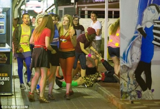 Öğrenciler festivalde fena dağıttı!