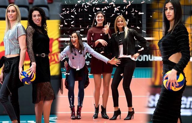 Galatasaraylı voleybolcular model oldu!