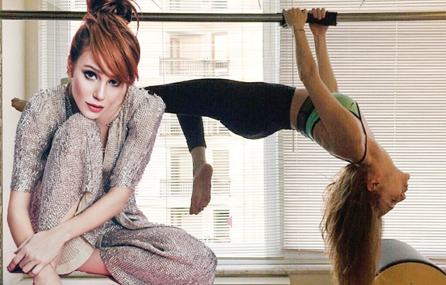 Elçin Sangu kendisini spora verdi!
