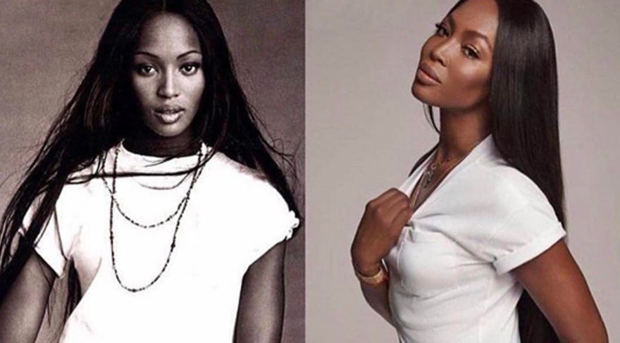 Naomi Campbell yıllara meydan okuyor