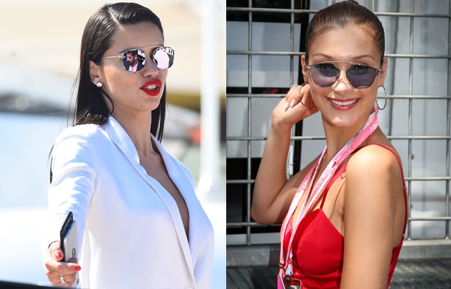 Adriana Lima ve Bella Hadid Monaco'da