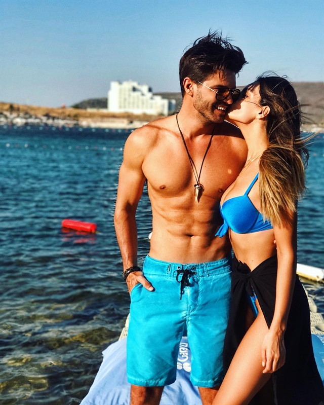 Almeda Abazi, Tolgahan Sayışman'a koştu!