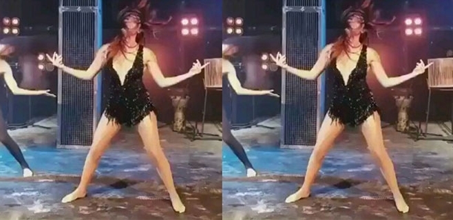 Hande Erçel'in dansı sosyal medyayı salladı!