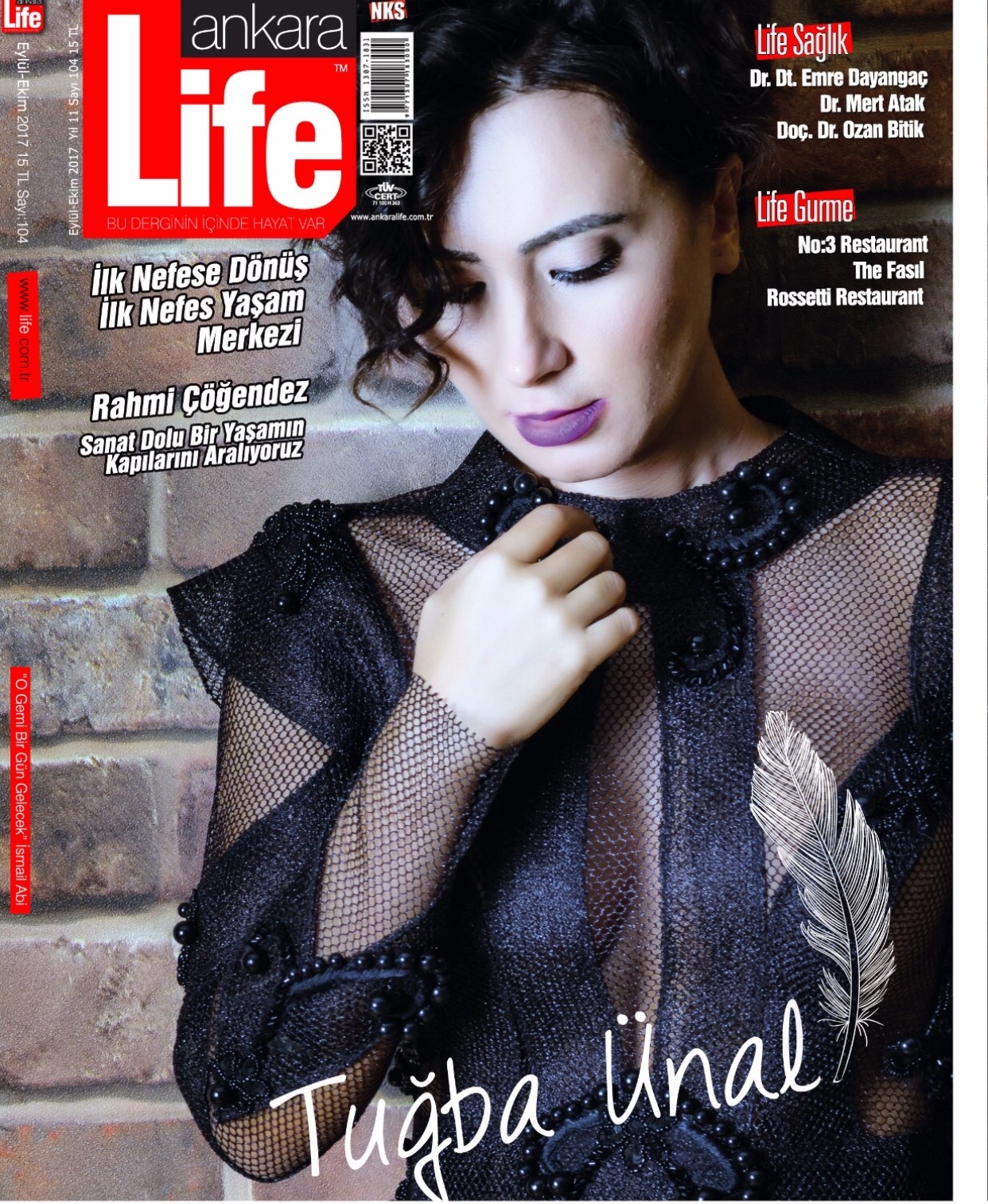 Tuğba Ünal Kapak Kızı oldu