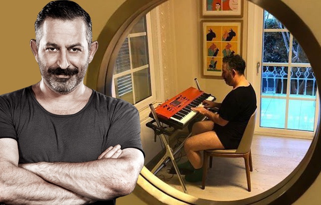 Cem Yılmaz'ın sosyal medyayı sallayan pozu! 