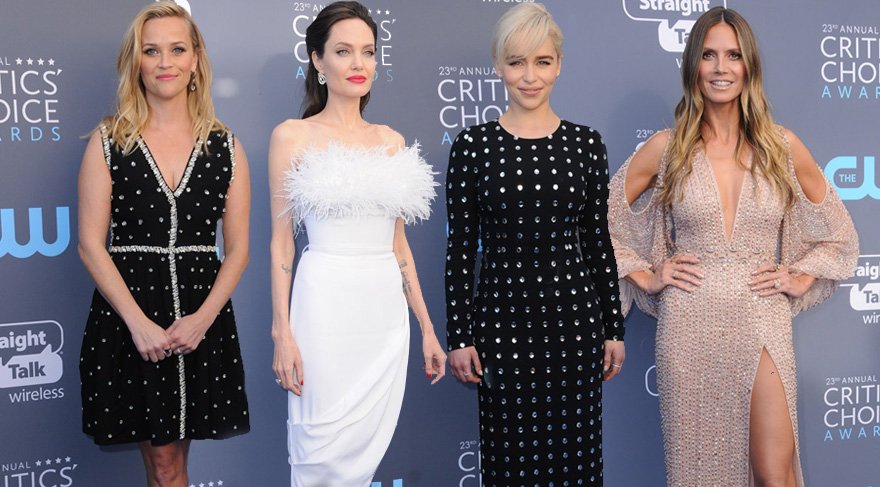 23’üncü Critics’ Choice Awards’ta kırmızı halı şıklığı