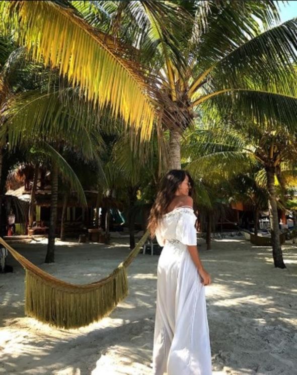 Eda Taşpınar'dan kış tatili..