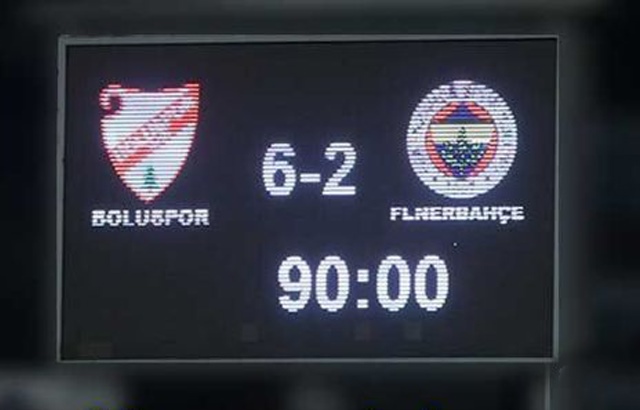 Fenerbahçe, Bolu'dan 6 yedi, olay oldu! 