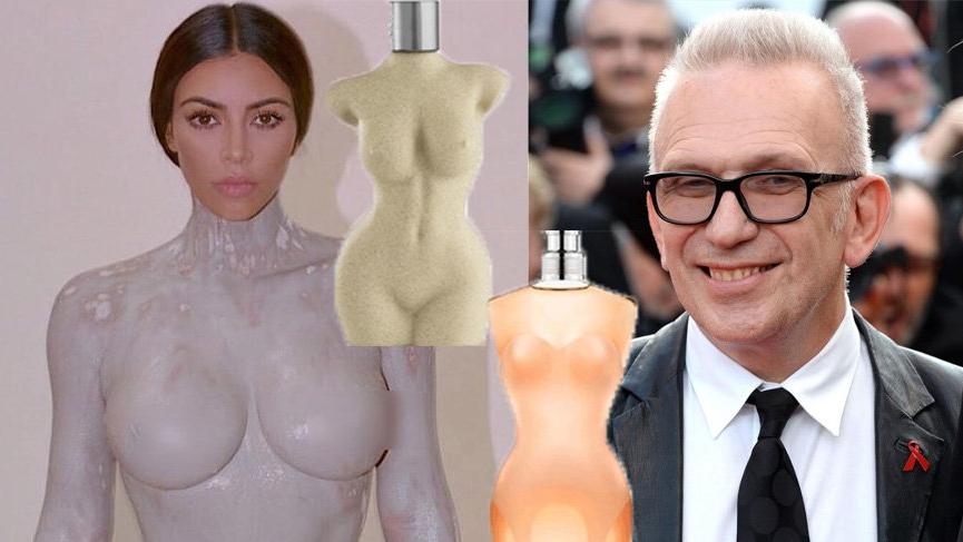 Kim Kardashian, Jean Paul Gaultier parfüm şisesinden mi esinlendi?