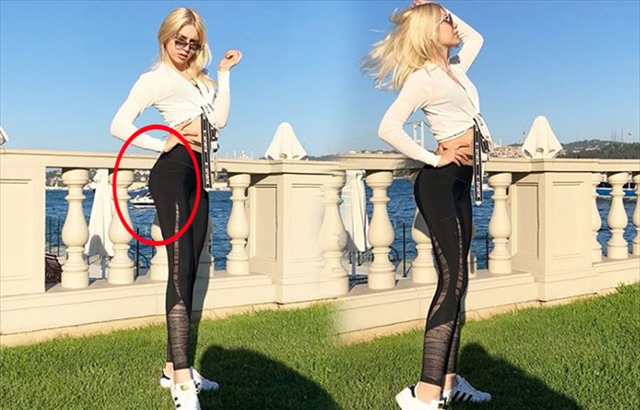 Aleyna Tilki, photoshoptan vazgeçmiyor! 