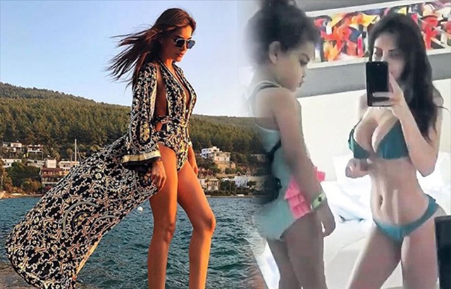 Ceren Hindistan'dan olay yaratacak fotoğraf!  