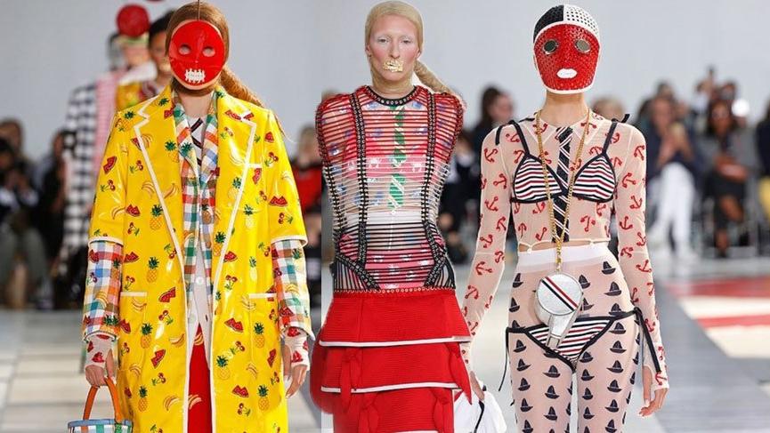 Thom Browne’nun yeni koleksiyonu adeta tımarhaneden çıkmış gibi