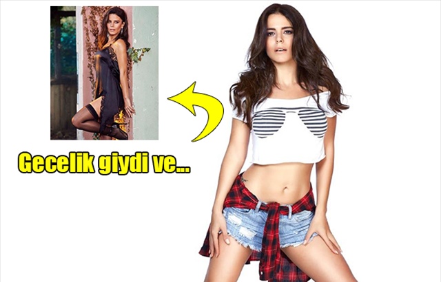 Simge'nin pozu yürekleri hoplattı! 