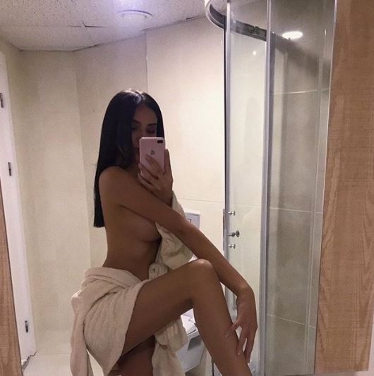 Merve Taşkın'ıdan küvet Pozu