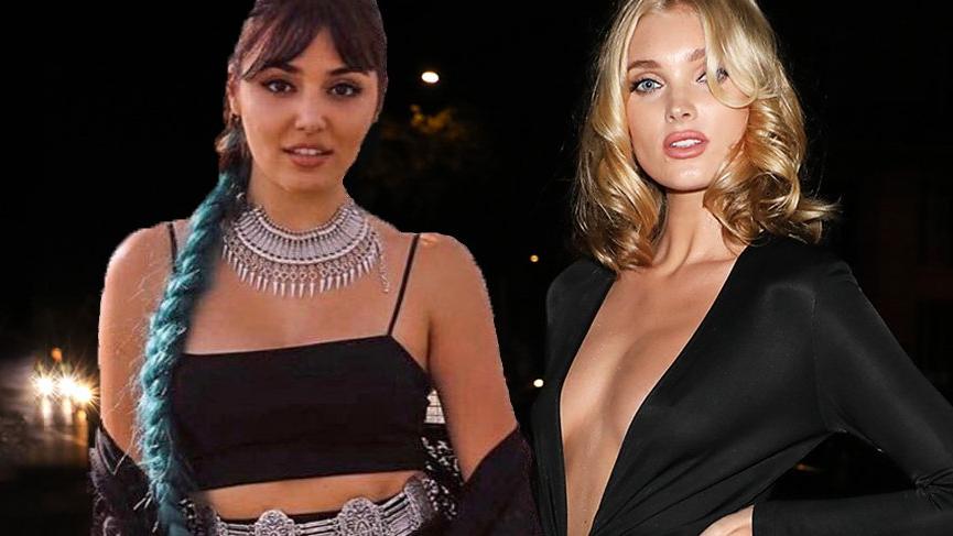Hande Erçel ve Elsa Hosk pişti oldu