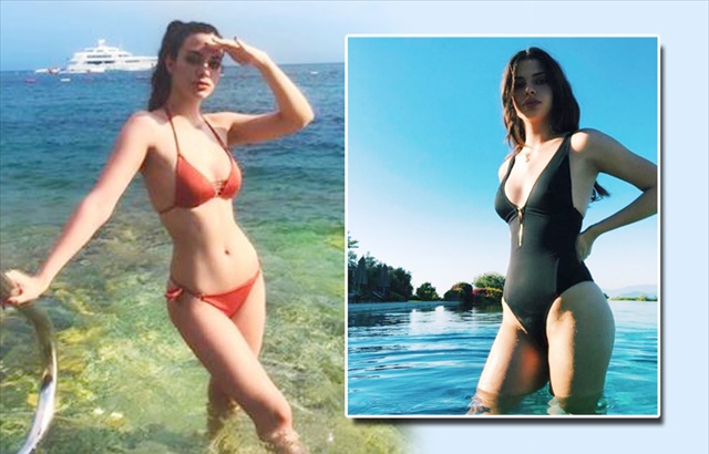 Derin Talu'dan 'samimi' poz!