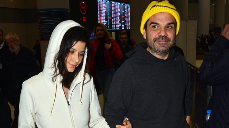 Beren Saat ve eşi Kenan Doğulu, Türkiye'ye döndü