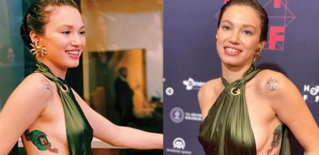 Melisa Şenolsun yine ortalığı yıktı geçti