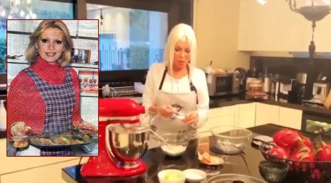 Ajda Pekkan yıllar sonra mutfağa girdi