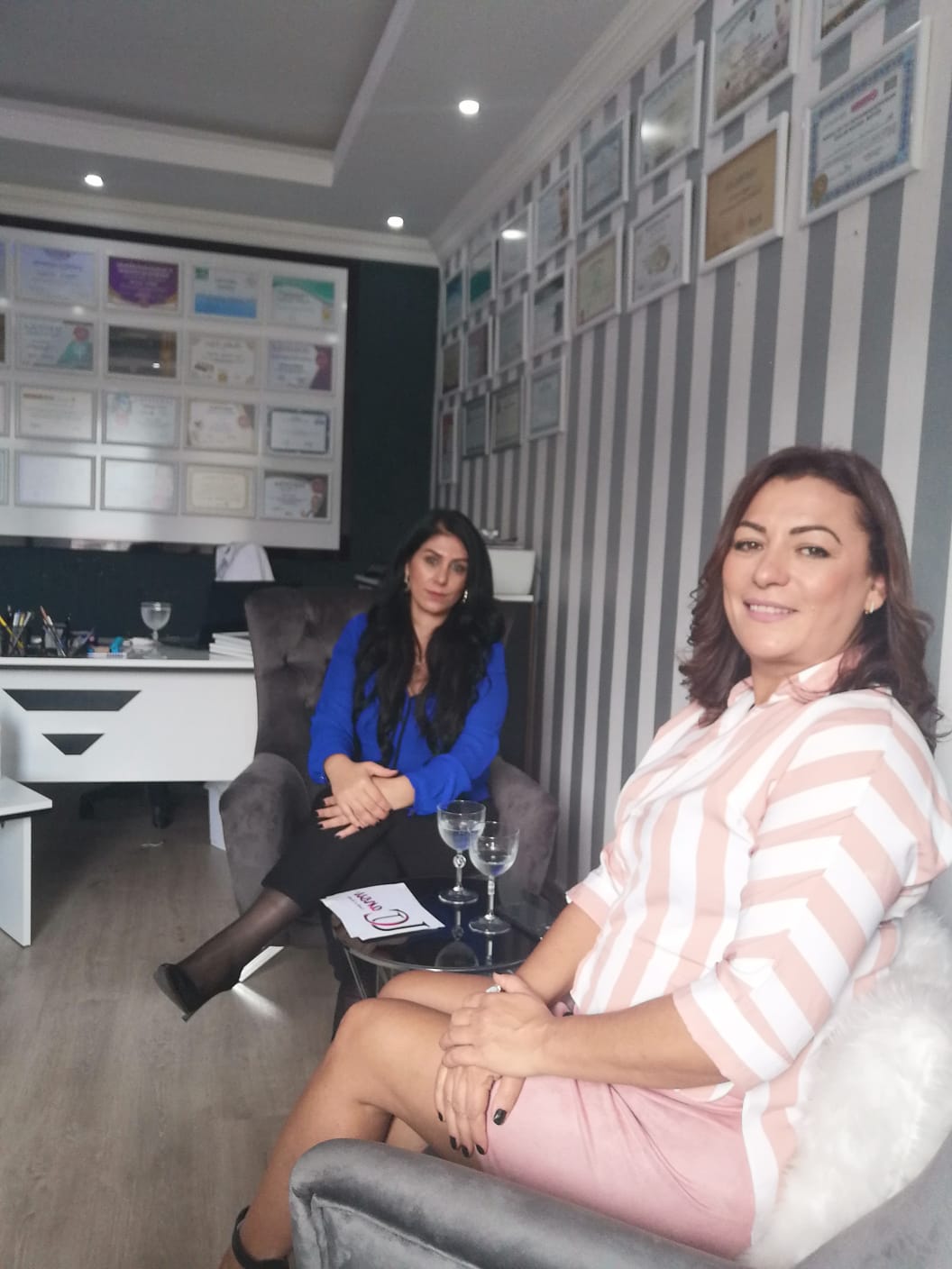 Damala Ikizler,Cemile Uluten'in Konuğu oldu..