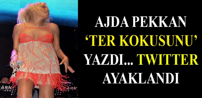'Ter kokusunu' yazan Ajda'ya tepki yağmuru!..