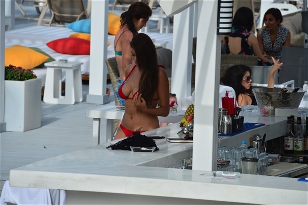 Ebru Şancı Bodrumda