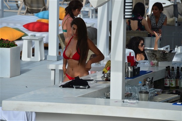 Ebru Şancı Bodrumda