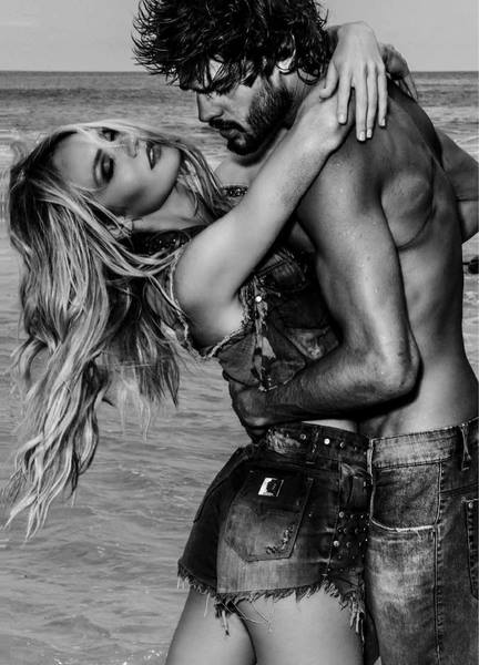 Candice Swanepoel & Marlon Teixeira: Osmoze Jeans 2015