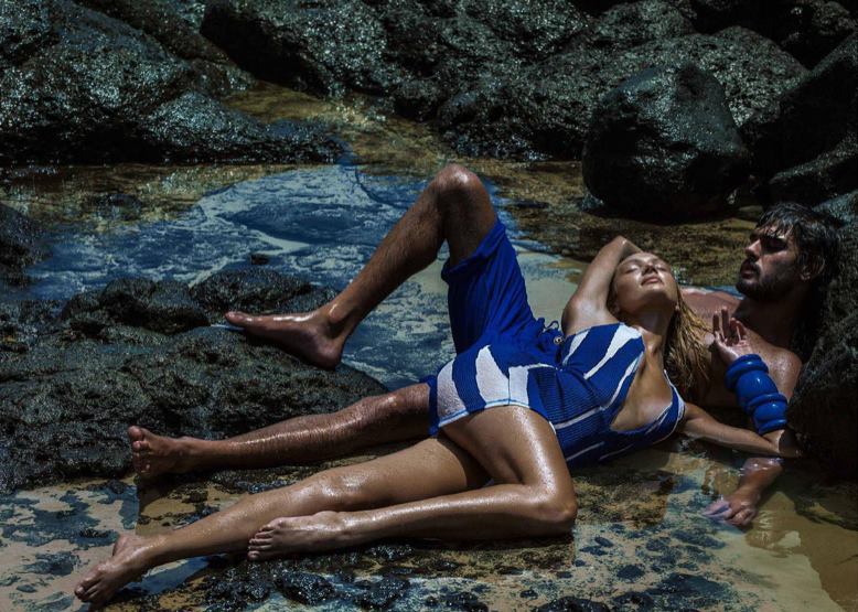 Candice Swanepoel & Marlon Teixeira: Osmoze Jeans 2015