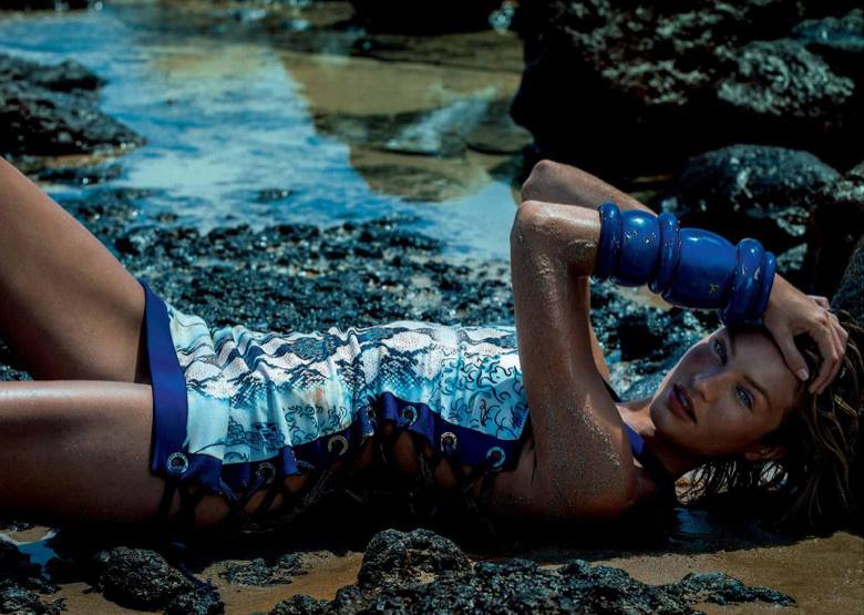 Candice Swanepoel & Marlon Teixeira: Osmoze Jeans 2015