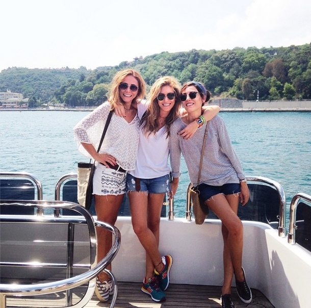 Sinem Kobal, Cansu Dere ve Burçin Terzioğlu