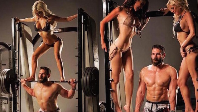 Bilzerian, kaslarını böyle yapıyor