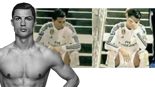 Ronaldo gözyaşlarını tutamayınca...