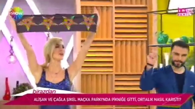 Çağla Şikel'in şampiyonluk coşkusu