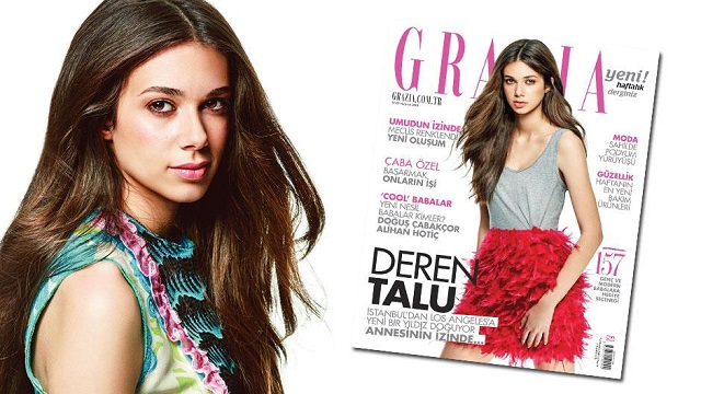 Defne Samyeli'nin kızı Grazia dergisine konuştu