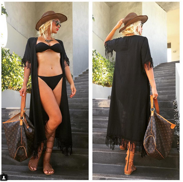 Cicişlerin tatil fotoğrafları olay oldu