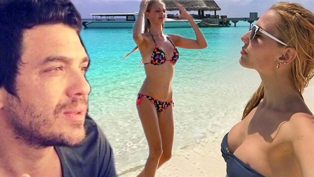 Dilara Öztunç sevgilisi Umut Kızıltan ile tatilde