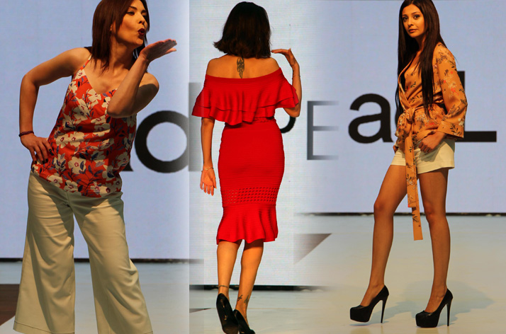 Ünlü Mankenler Bolu’da Podyuma çıktı